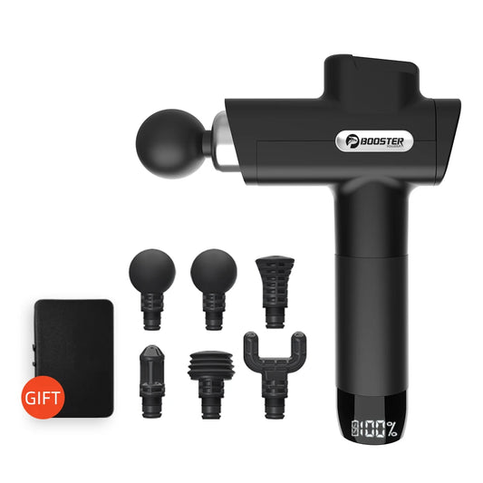 Booster M2-D Massage Gun Deep Tissue Percussion Neck Back Body Massager Portable Fascia Gun Muscle Relaxation Electric Massager